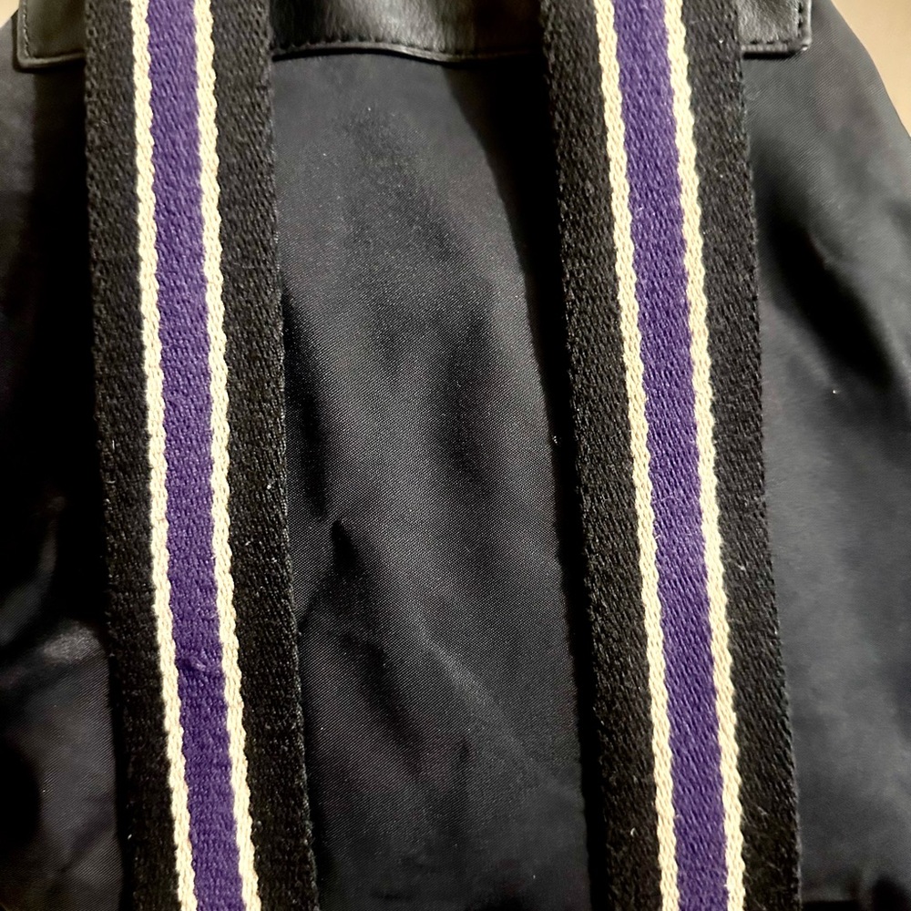 Tory Burch Nylon Backpack – Black & Gold – Authentic - Picture 11 of 16